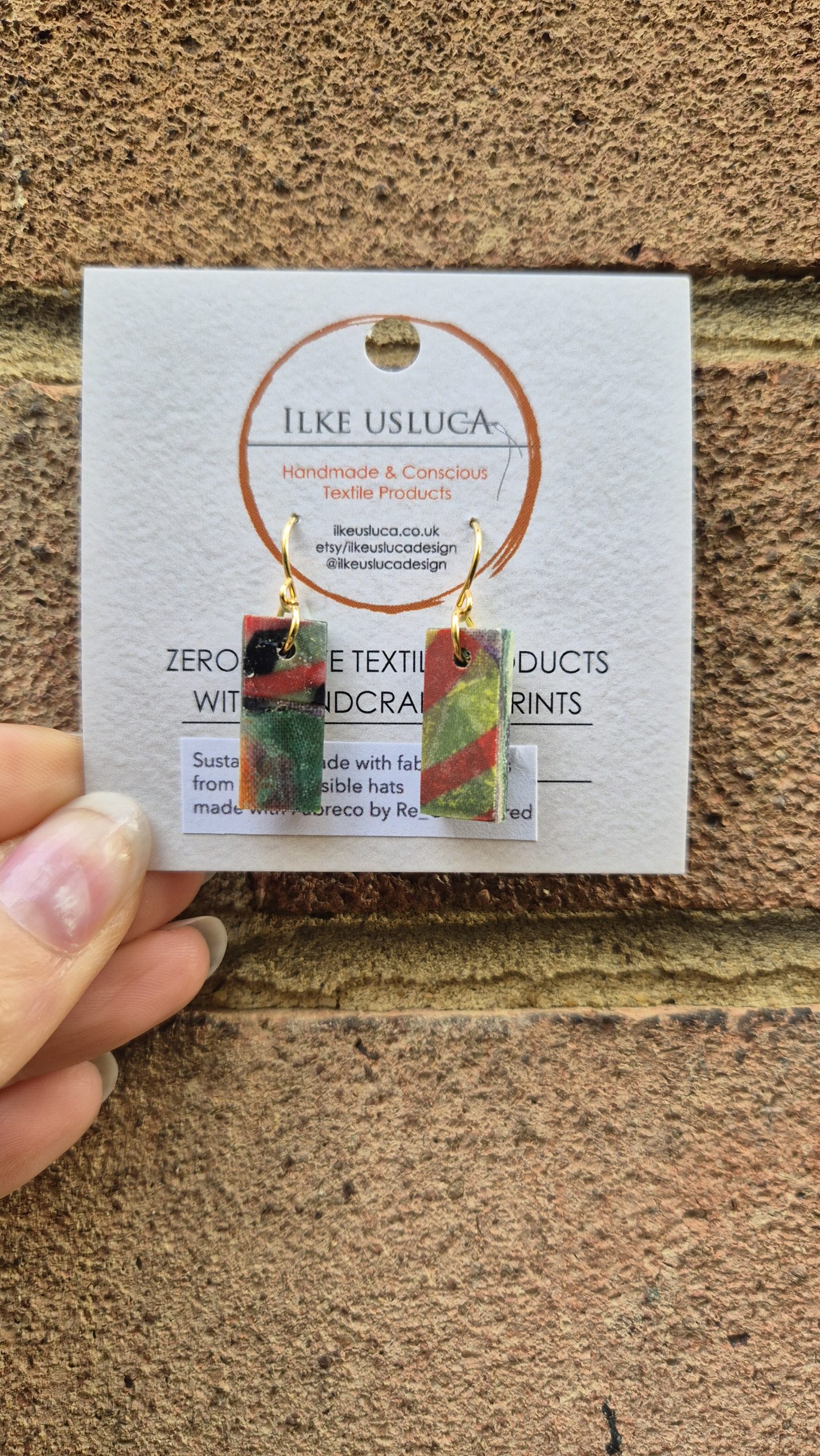 Zero-Waste Fabreco Earrings - Image 4