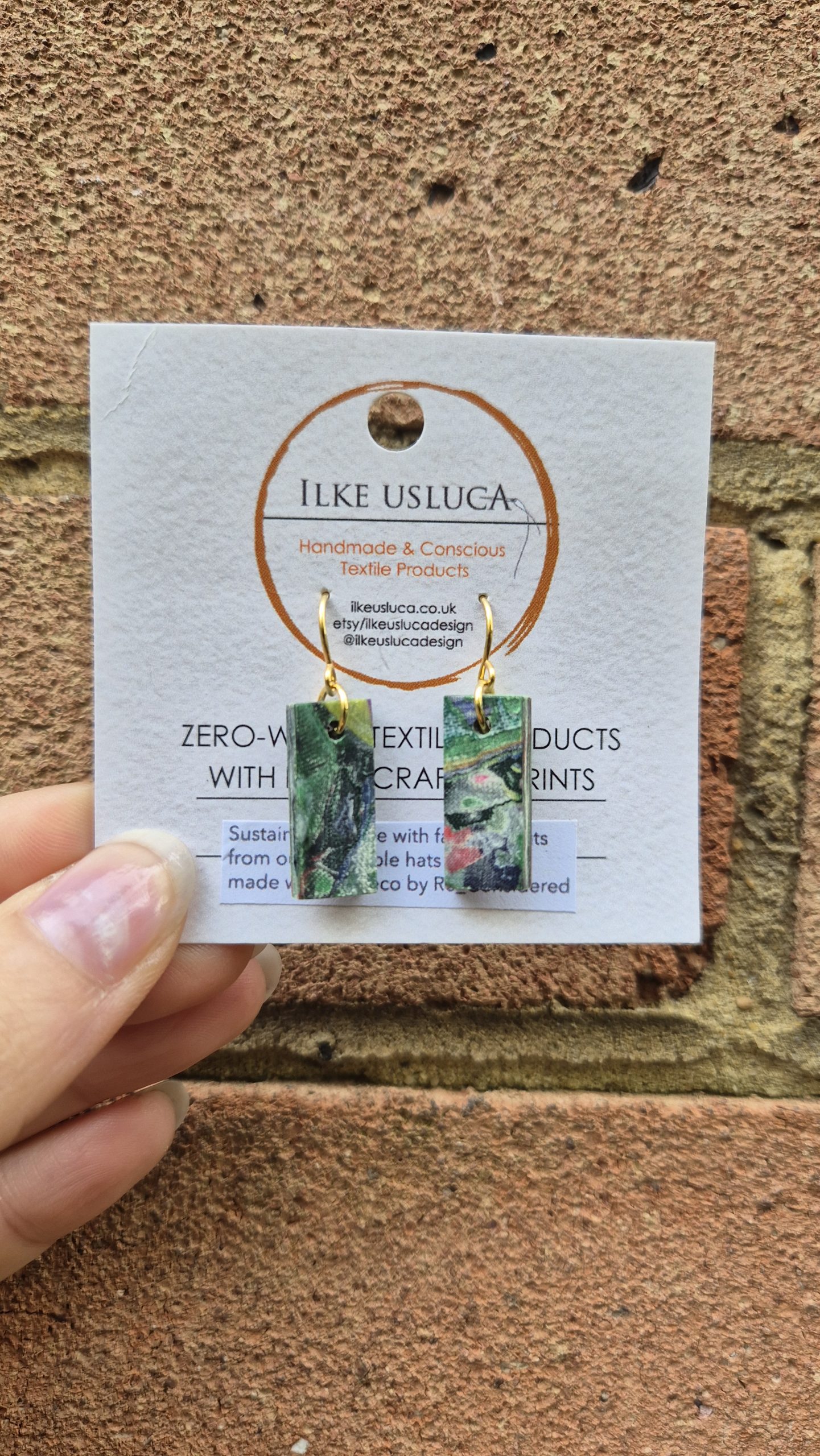 Zero-Waste Fabreco Earrings - Image 3